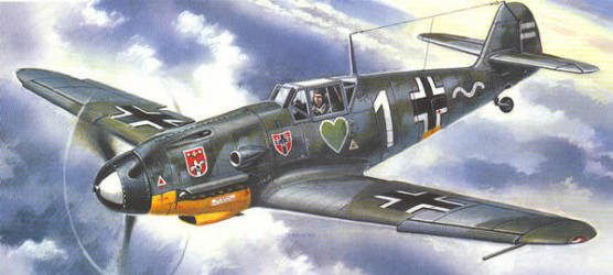 AMODEL Messerschmitt Bf 109F4