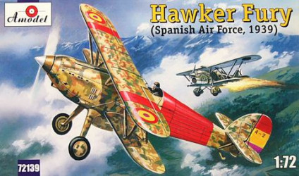 AMODEL Hawker Fury Spanish...