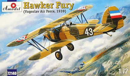 AMODEL Hawker Fury Yugoslav...