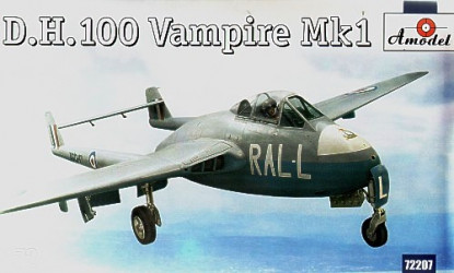 AMODEL D.H.100 Vampire Mk1 RAF