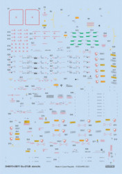 EDUARD DECAL Su-27UB stencils