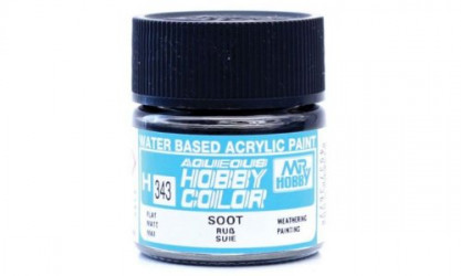 GUNZE HOBBY COLOR Soot Flat