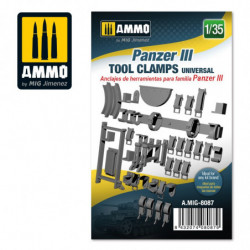 AMIG Panzer III Tool Clamps...