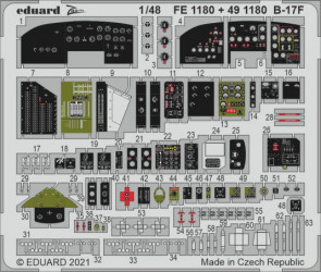 EDUARD ZOOM SET B-17F