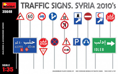 MINIART Traffic Signs Syria...