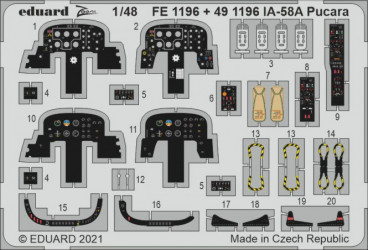EDUARD ZOOM SET IA-58A Pucara
