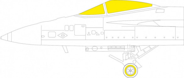 EDUARD MASK  F/A-18E TFace