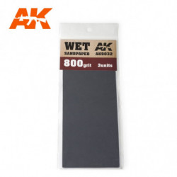 AK Wet Sandpaper 800 3 units