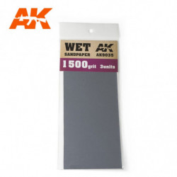 AK Wet Sandpaper 1500 3 units