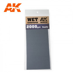 AK Wet Sandpaper 2000 3 units