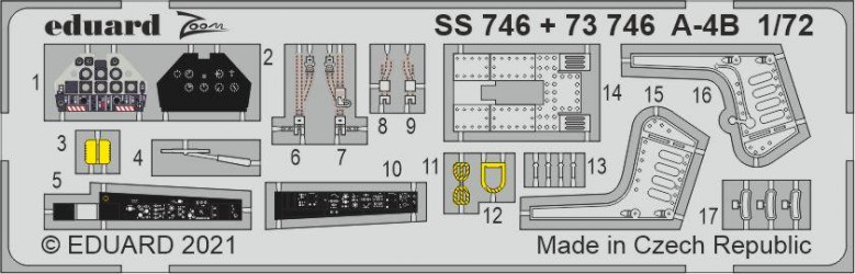 EDUARD ZOOM SET A-4B