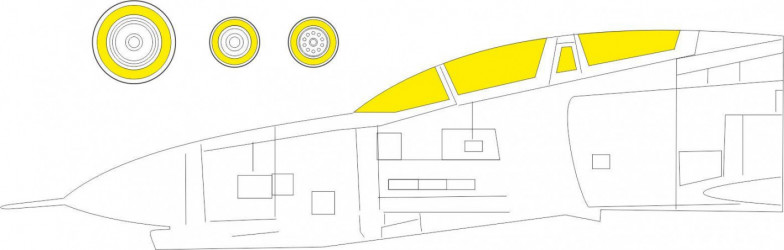 EDUARD MASK  F-4E