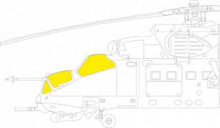 EDUARD MASK  Mi-24P TFace