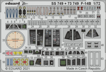 EDUARD ZOOM SET F-14B