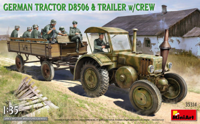 MINIART German Tractor...