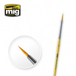 AMIG 2/0 Synthetic Round Brush