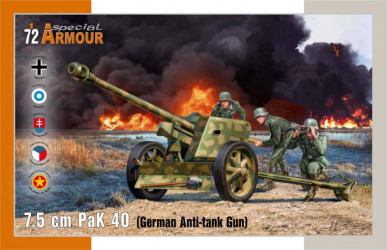 SPECIAL HOBBY 7,5 cm PaK 40...