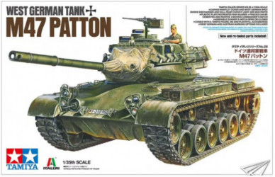 TAMIYA West German Tank M47...