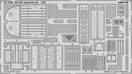 EDUARD Mi-24D upgrade set