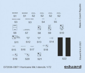 EDUARD DECAL Hurricane Mk.I...