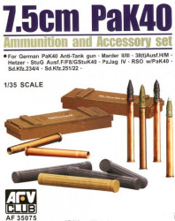 AFV CLUB Pak40 Ammo & Cases