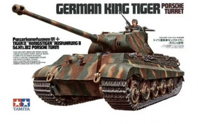 TAMIYA King Tiger Porsche...