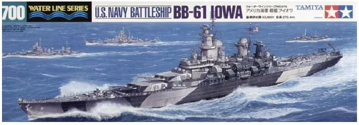TAMIYA U.S. Battleship Iowa