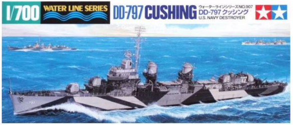 TAMIYA U.S. Destroyer Cushing