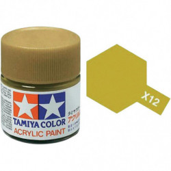 TAMIYA Acrylic X-12 Gold...