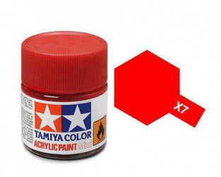TAMIYA Acrylic Mini X-7 Red...