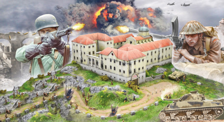 ITALERI Montecassino Abbey...