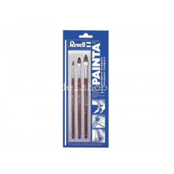 REVELL Flat Brush Set 3pcs.