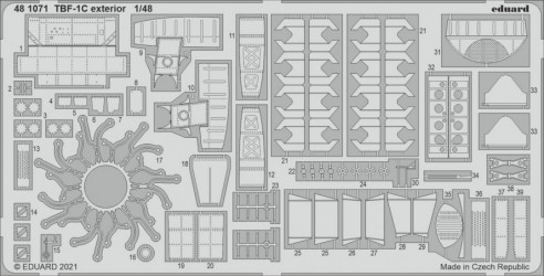 EDUARD TBF-1C exterior
