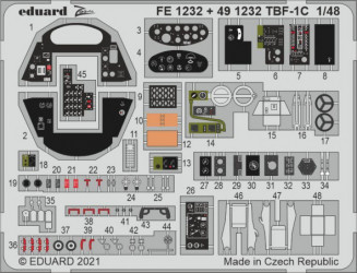 EDUARD TBF-1C interior