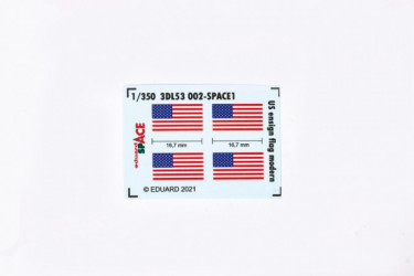 EDUARD SPACE US ensign flag...