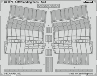 EDUARD A6M2 landing flaps