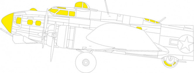 EDUARD MASK B-17G TFace