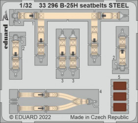 EDUARD ZOOM SET B-25H...