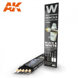 AK PENCIL Black & White...