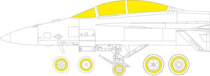 EDUARD MASK F/A-18F TFace