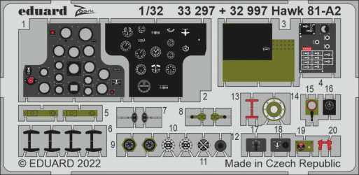 EDUARD ZOOM SET Hawk 81-A2