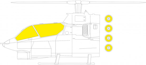 EDUARD MASK AH-1G