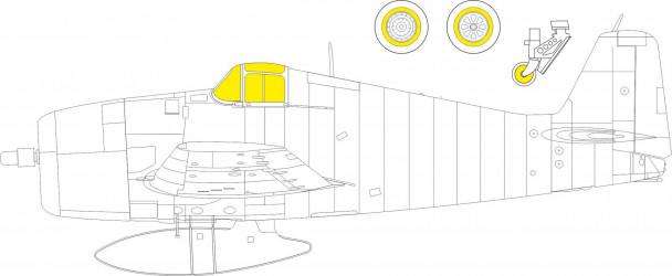 EDUARD MASK F6F-5 TFace