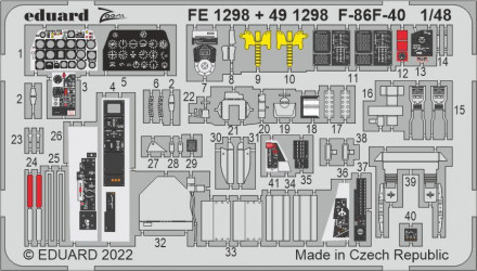 EDUARD ZOOM SET F-86F-40