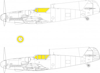 EDUARD MASK Bf 109G-6 TFace