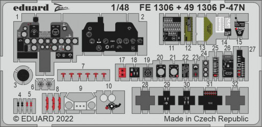 EDUARD ZOOM SET P-47N