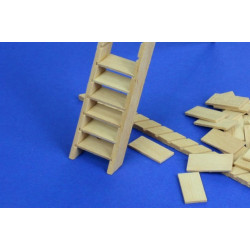 RB MODEL Wooden Stairs 21mm