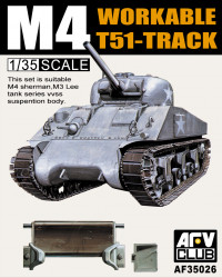 AFV CLUB M4/M3 T51 Workable...