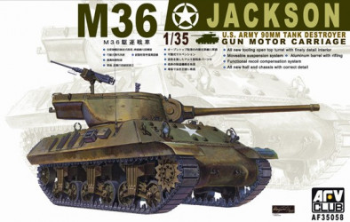 AFV CLUB M36 Tank Destroyer...