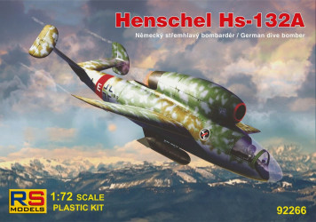 RS MODELS Henschel Hs-132A